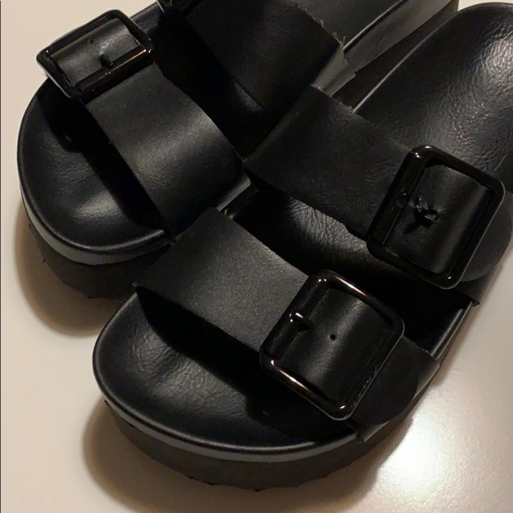 H&M PLATFORM BIRK LOOK ALIKE